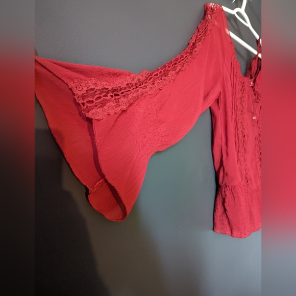 Women's Boho style peasant blouse. - Picture 2 of 10